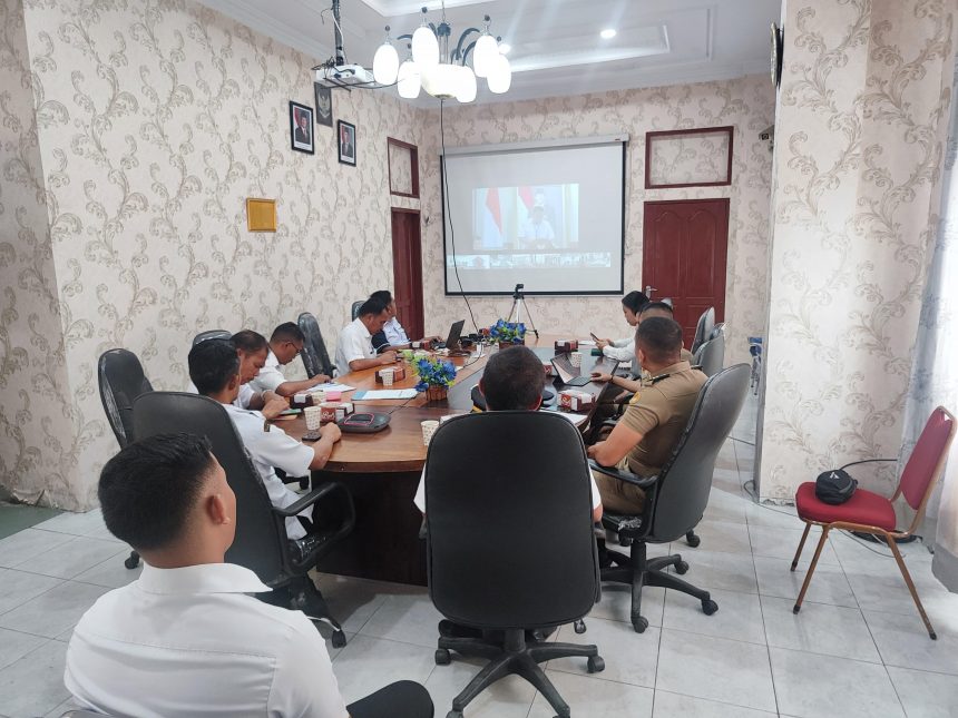 DISDUKCAPIL TOBA TERIMA MAGANG PRAJA IPDN