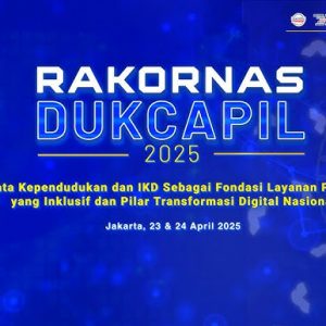 DISDUKCAPIL TOBA TURUT MENGIKUTI RAKORNAS DUKCAPIL 2025