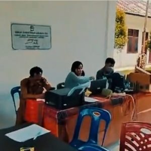 Warga Borbor Sambut Pelayanan Jemput Bola Disdukcapil Kabupaten Toba