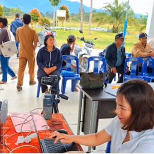 Disdukcapil Kabupaten Toba Hadir Lebih Dekat Melalui Pelayanan Jemput Bola di Kecamatan Borbor