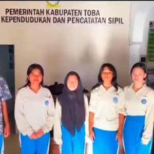 Siswa SMK Yapim Balige Resmi Menyelesaikan PKL di Disdukcapil Kabupaten Toba