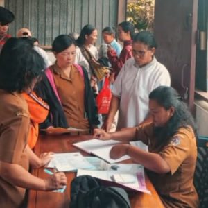 Disdukcapil Kabupaten Toba Laksanakan Pelayanan Administrasi Kependudukan di Desa Dolok Nagodang Kecamatan Uluan