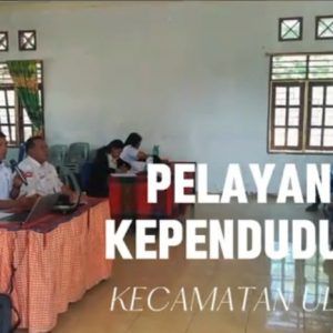 Disdukcapil Gelar Pelayanan Kependudukan di Kecamatan Uluan, Layani 147 Berkas