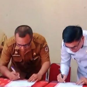 Disdukcapil Toba dan Kementerian Agama Perkuat Sinergi Pelayanan Pencatatan Perkawinan